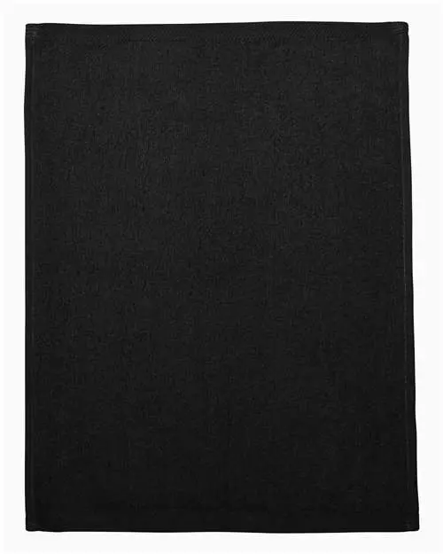 Q-Tees T600 Hemmed Fingertip Microfiber Towel – Lightweight & Absorbent 1