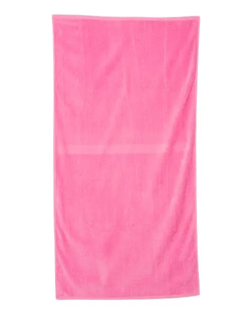 Q-Tees Velour Beach Towel (Qv3060) 1