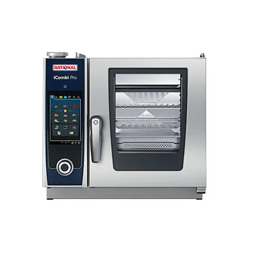 Rational Icombi Pro Icp-Xs-E Lm100Ae – 4-Pan Half-Size Electric Combi Oven (3-Phase, 240V) 1