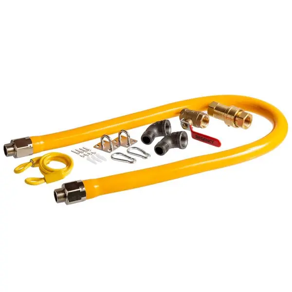 Regency Mobile Gas Hose Kit — 48" Length, 3/4" Fitting 1
