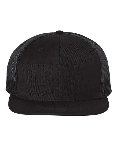 Richardson 511 Wool-Blend Flat-Bill Trucker Cap – Heritage Style 1