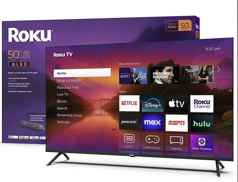 Roku Select Series 65-Inch Qled 4K Uhd Smart Tv With Hdr And Streaming Integration 1
