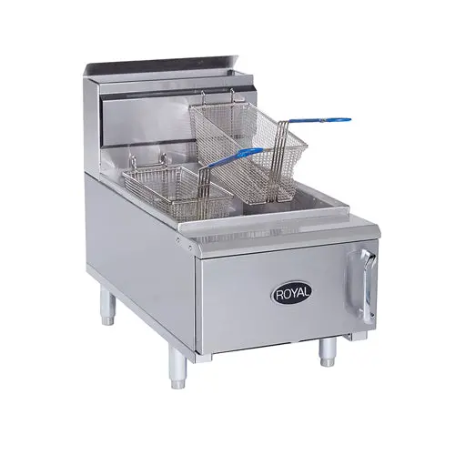 Royal Rcf-25 25-Pound Countertop Propane Fryer – Single Pot Design 1