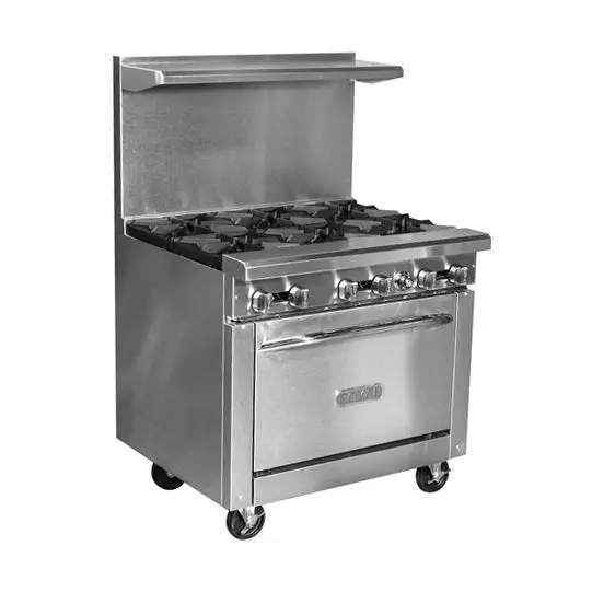 Royal Rr-2G24 36-Inch Natural Gas Range With 24-Inch Heavy-Gauge Griddle 1