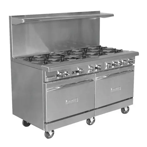 Royal Rr-8 48-Inch Propane Range With Eight Open Burners 1