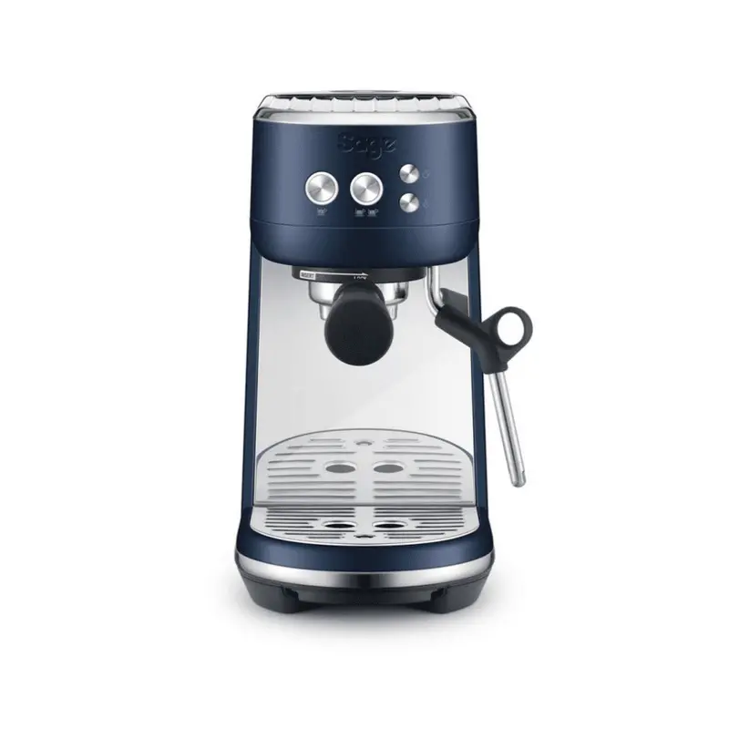 Sage The Bambino Espresso Machine In Damson Blue Finish 1
