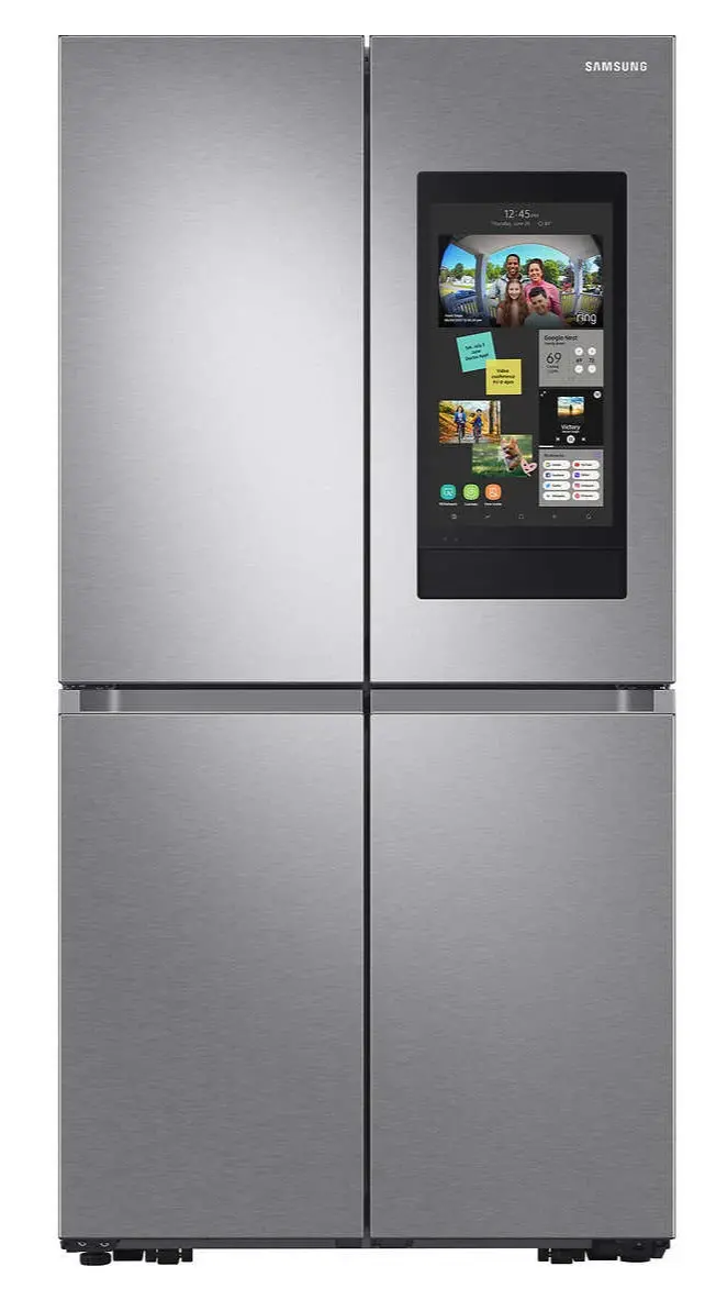 Samsung Rf23A9771Sr 23 Cu. Ft. Smart Counter-Depth 4-Door Flex Refrigerator With Family Hub 1