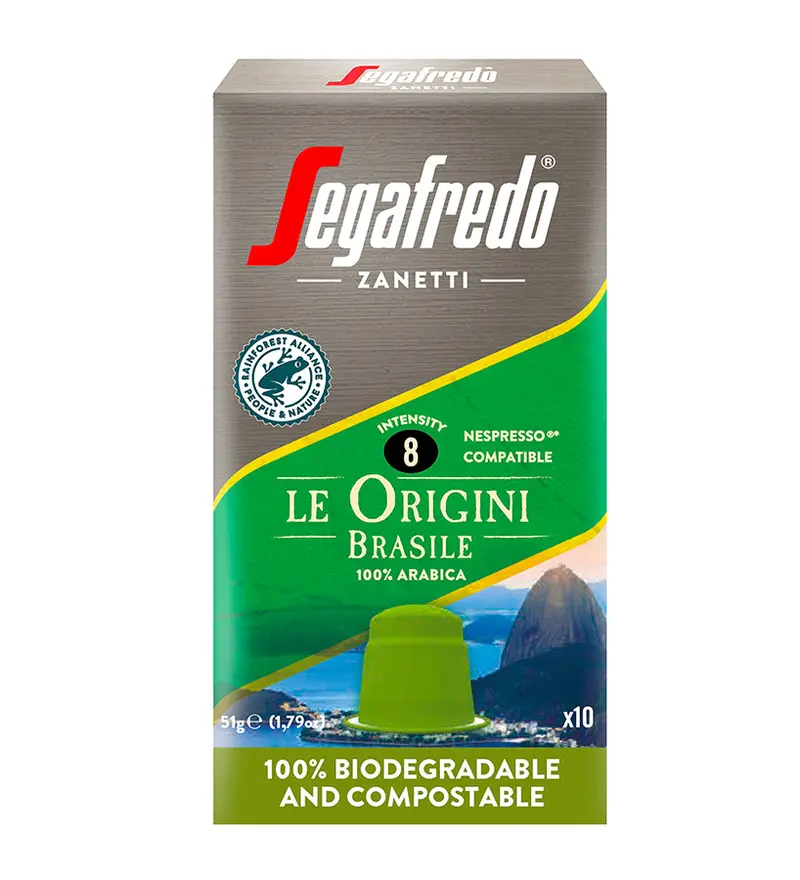Segafredo La Origine Brasile Capsules – Single-Origin Blend 1