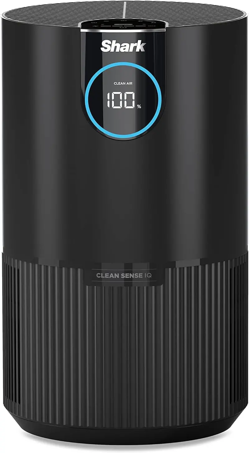 Shark Hp100 Air Purifier – Nanoseal Hepa Filter, Odour Lock Tech, And Cleansense Iq For Spaces Up To 500 Sq. Ft. 1