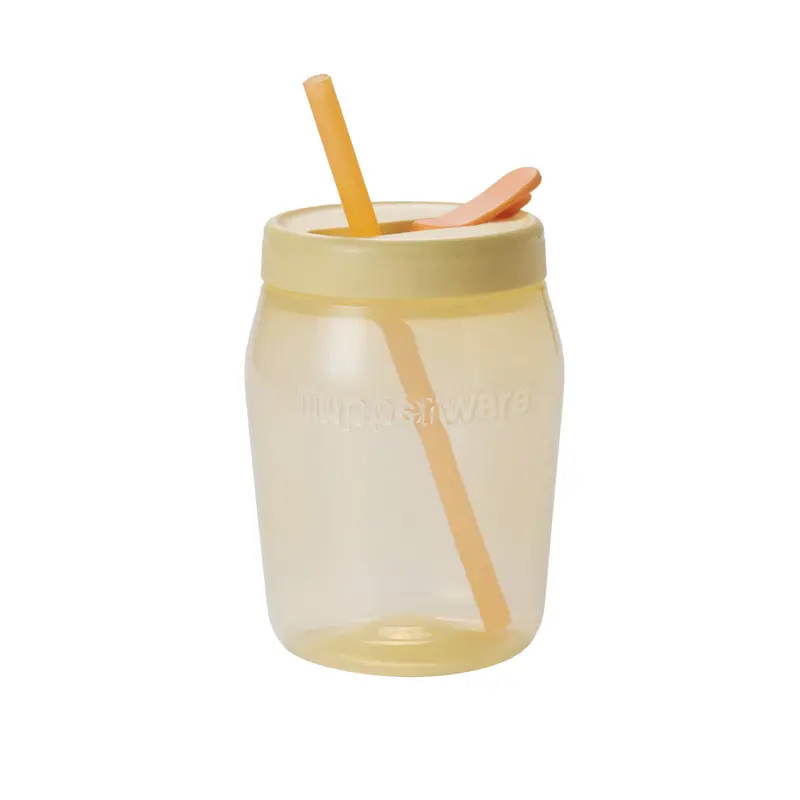 Single Universal Jar With Removable Straw Cover, 550Ml 1
