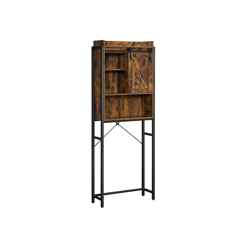 Space-Saving Over-Toilet Storage Unit For Bathrooms 1