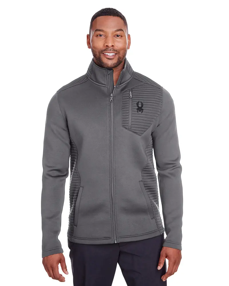 Spyder Men’S Venom Full-Zip Jacket – Weather-Resistant Outer Layer