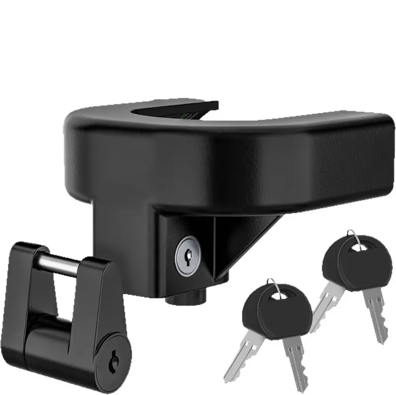 Tcl02516 Adjustable Trailer Coupler Lock Kit – Universal 2-5/16" Tongue Hitch Security System 1
