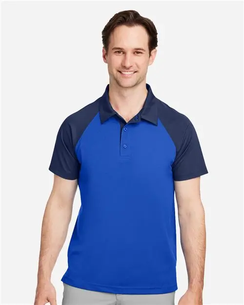 Team 365 Men'S Command Snag-Protection Colorblock Polo – Performance Fabric, Modern Cut (Tt21C) 1