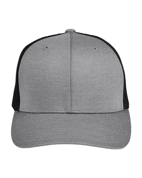 Team 365 Tt802Y Youth Sonic Heather Trucker Cap (Yupoong Fit) 1