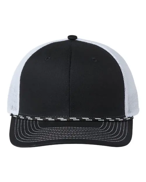 The Game Gb452R Casual Rope-Trimmed Trucker Cap 1