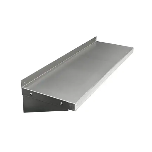 Thorinox 14" X 72" 18-Gauge Stainless Steel Wall-Mounted Shelf 1