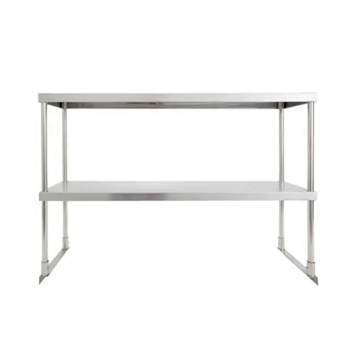 Thorinox Tdos-1272-Ss 12"X72" 18-Gauge Double Overshelf For Commercial Kitchens 1