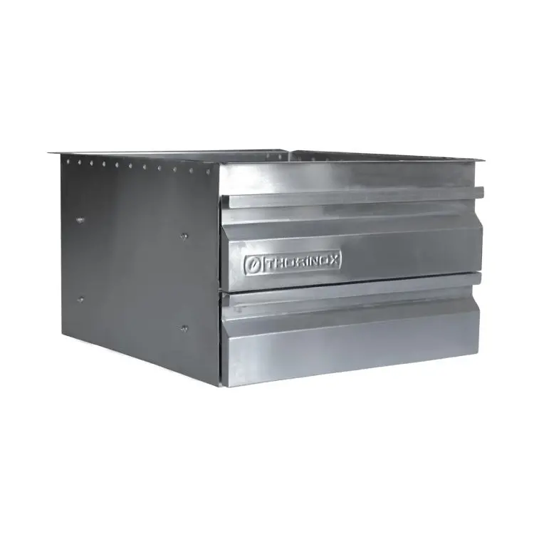 Thorinox Tdrd-3024-Ss Dual Drawer Assembly For 30" X 24" Stainless Steel Worktables 1