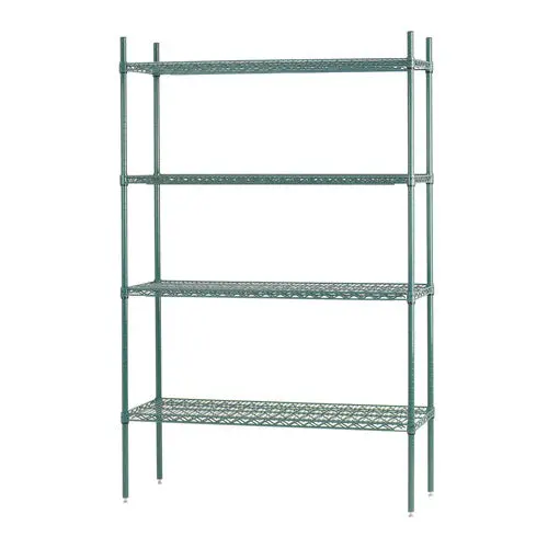 Thorinox Tges-2448 Epoxy-Coated Wire Shelf – 24" X 48" Single-Tier Commercial Shelving Unit 1
