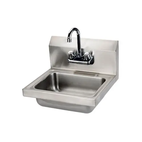 Thorinox Ths-1-F Wall-Mounted Hand Sink With Faucet – 17" X 16" Stainless Steel Hygiene Station 1