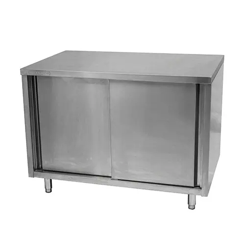 Thorinox Tkca-3048-Ss 48" Enclosed Stainless Steel Base Cabinet – Secure Commercial Prep Cabinet 1