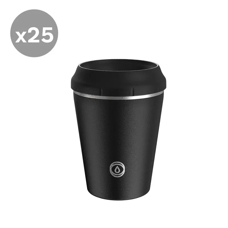 Topl Flow360° Reusable Travel Tumbler – Charcoal, 8Oz – Pack Of 25 1