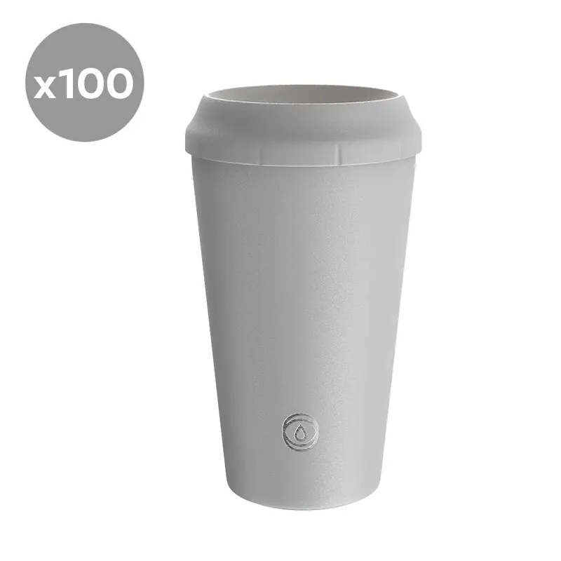 Topl Flow360° Reusable Tumbler – Stone Gray, 12Oz (Pack Of 100) 1