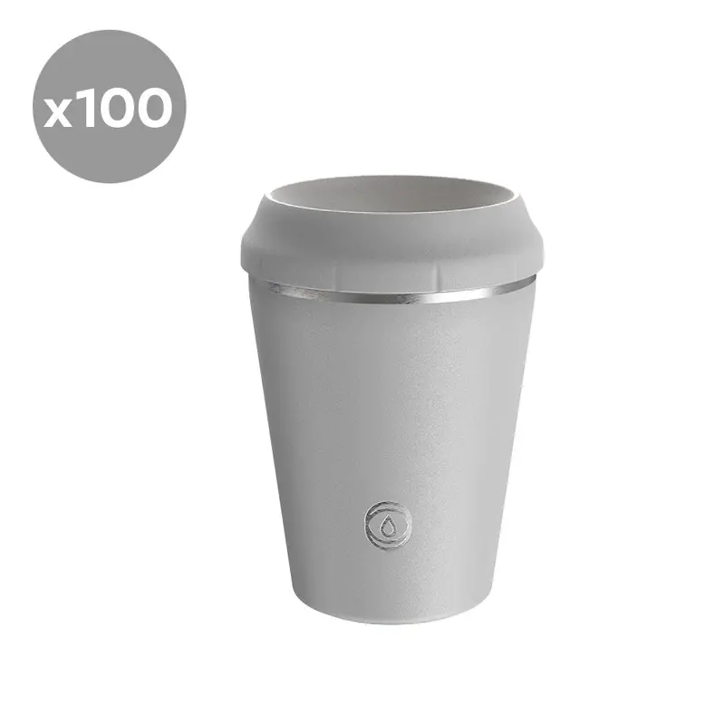 Topl Flow360° Reusable Tumbler – Stone Gray, 8Oz (Pack Of 100) 1