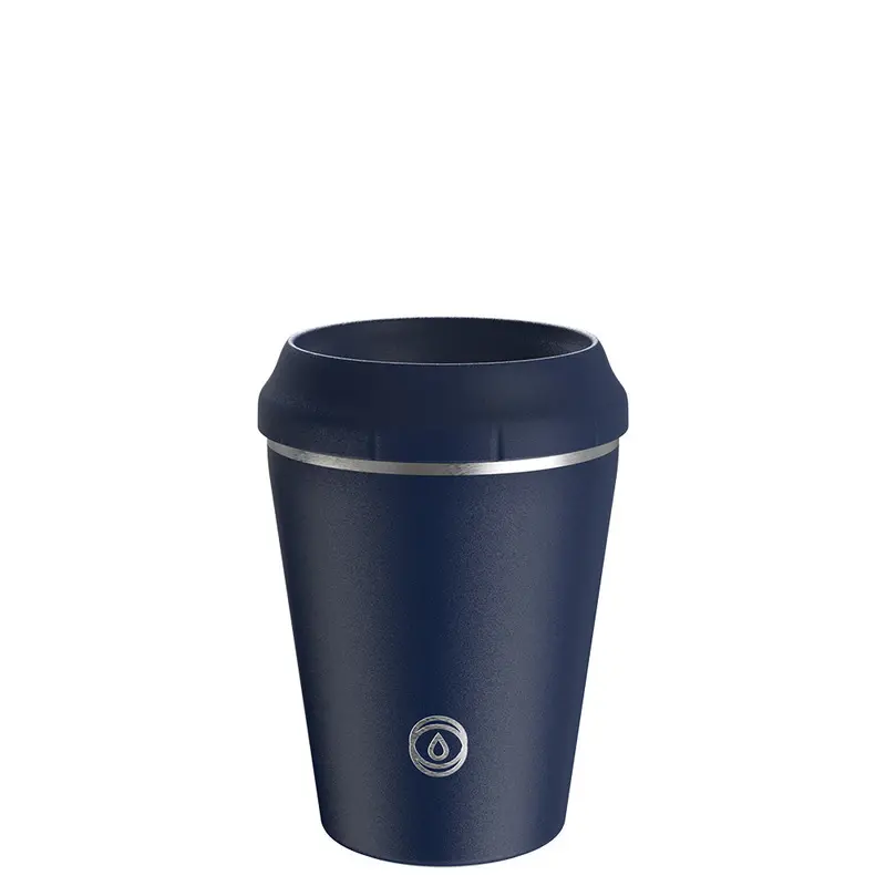 Topl Flow360° Stroll Reusable Travel Cup – Navy, 8 Oz 1