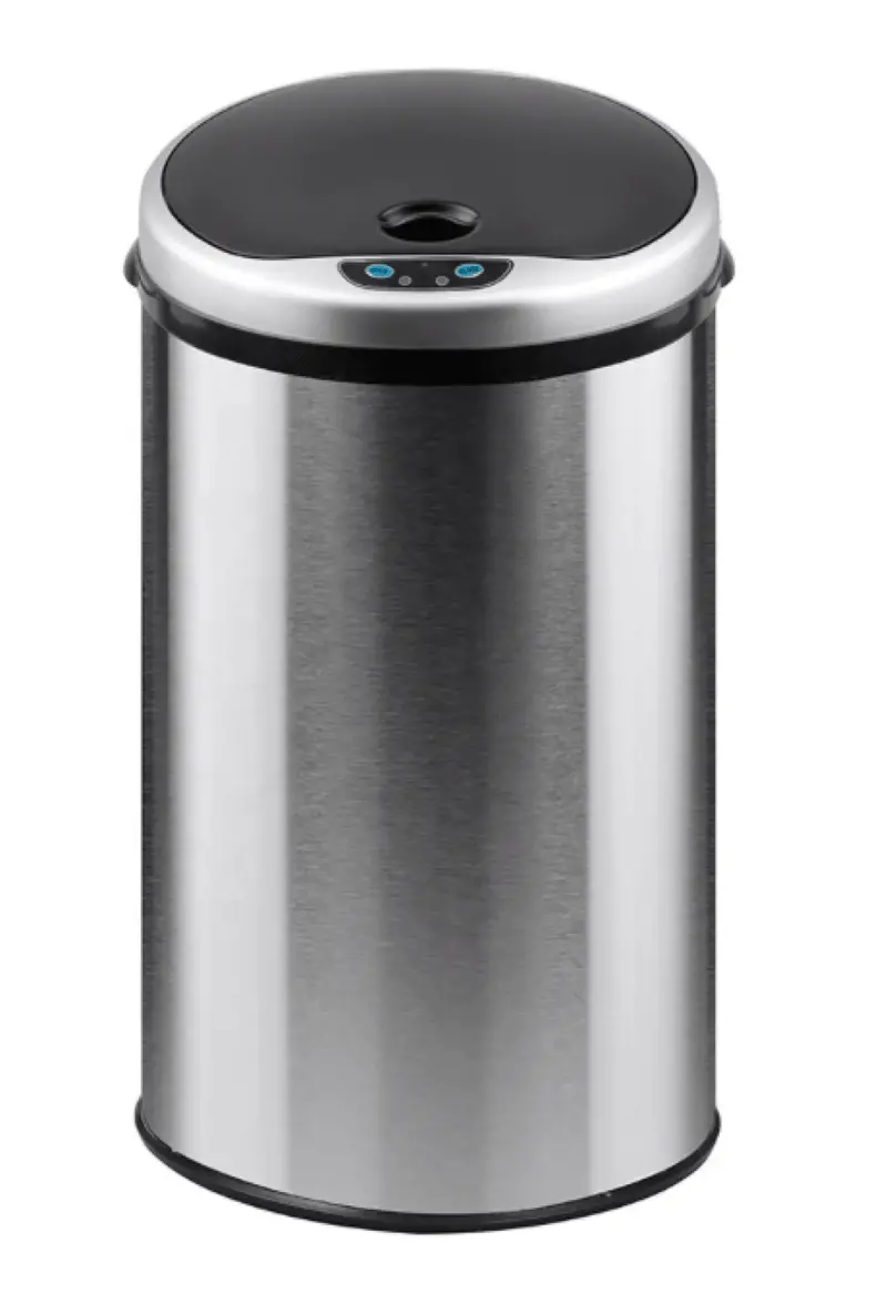 Touchless 30-Liter Automatic Trash Can – Stainless Steel Smart Kitchen Bin With Hands-Free Operation | 329636 1