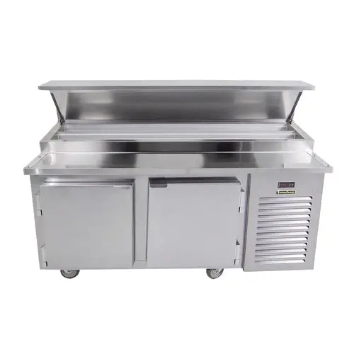 Traulsen Tb065Sl2S 65-Inch Two-Door Pizza Prep Refrigerator 1