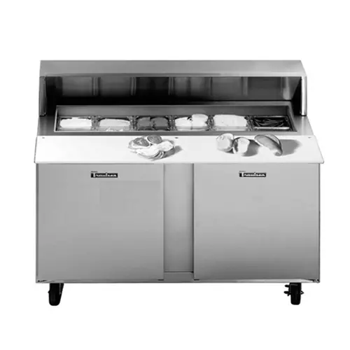 Traulsen Upt4812Lr-0300 48-Inch Two-Door Sandwich Prep Refrigerator 1
