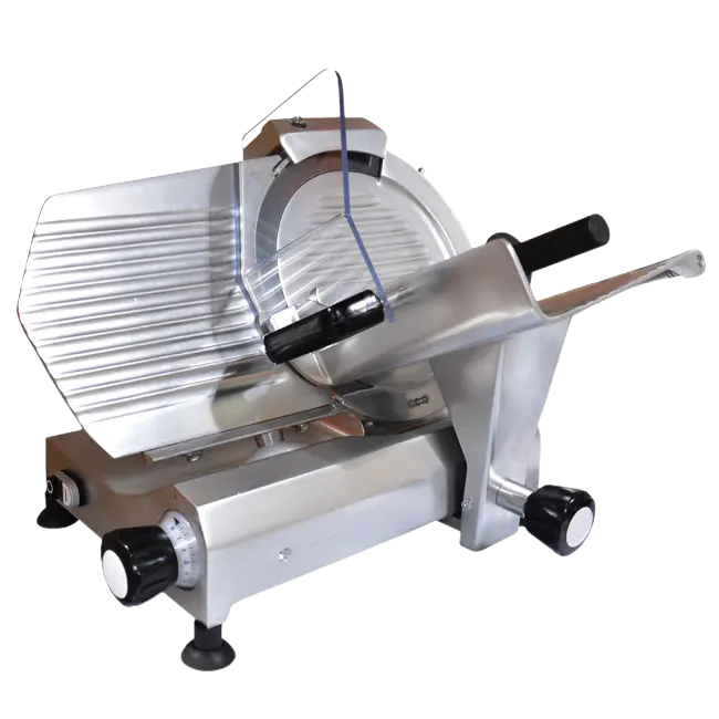 Trento 12" Belt-Driven Meat Slicer – Quebec-Certified, 0.35 Hp, 120V 1