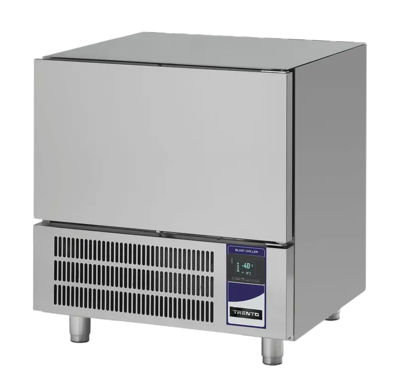 Trento 32" Countertop Blast Chiller – 5-Tray Cooling System, 1.1 Hp, 220V, Single Phase 1