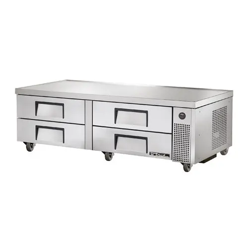 True Trcb-79-Hc 79-Inch Four-Drawer Refrigerated Chef Base 1