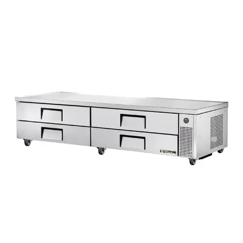 True Trcb-96-Hc 96-Inch Four-Drawer Refrigerated Chef Base 1