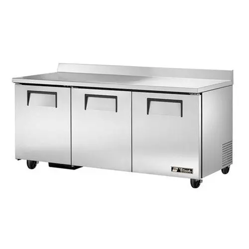 True Twt-72-Hc 72-Inch Three-Door Worktop Refrigerator 1