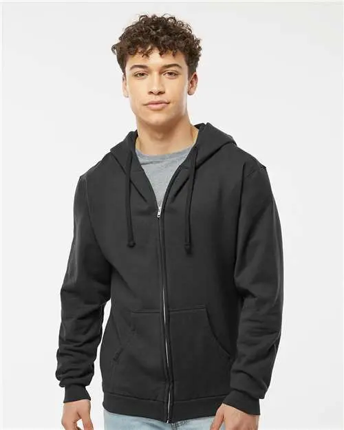 Tultex 331 Full-Zip Hooded Sweatshirt 1