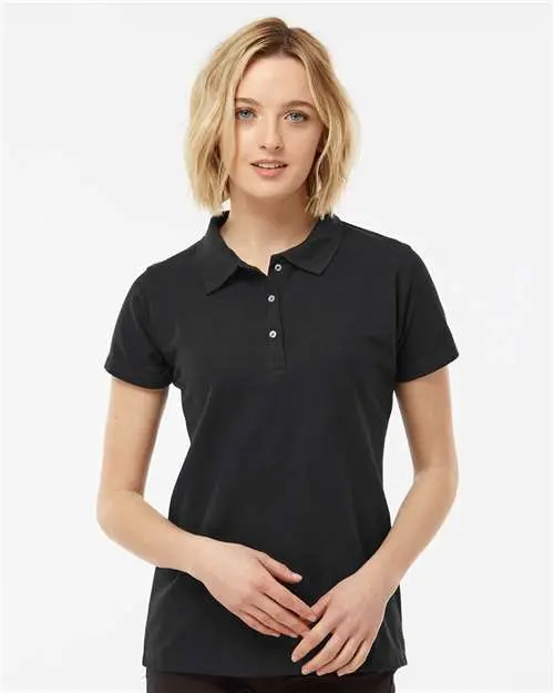 Tultex 401 Women’S Sport Pique Performance Polo (50/50 Cotton-Poly) 1
