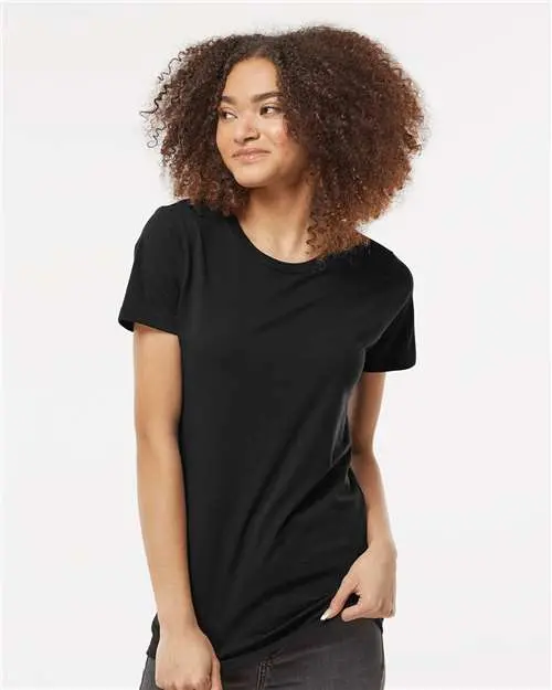Tultex 516 Women’S Premium 100% Cotton Crewneck T-Shirt 1