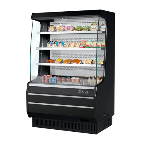 Turbo Air Tom-40Mb-N 39-Inch Black Air-Curtain Merchandiser 1