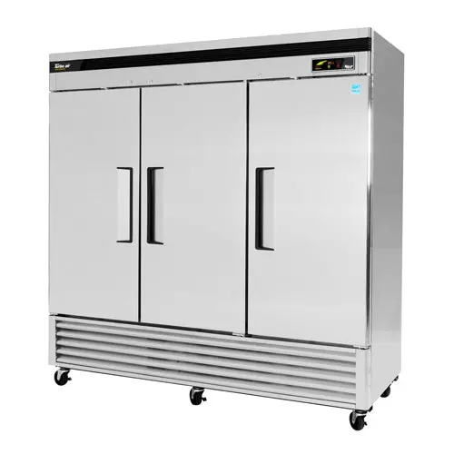 Turbo Air Tsf-72Sd 82-Inch Triple-Door Solid-Door Reach-In Freezer 1