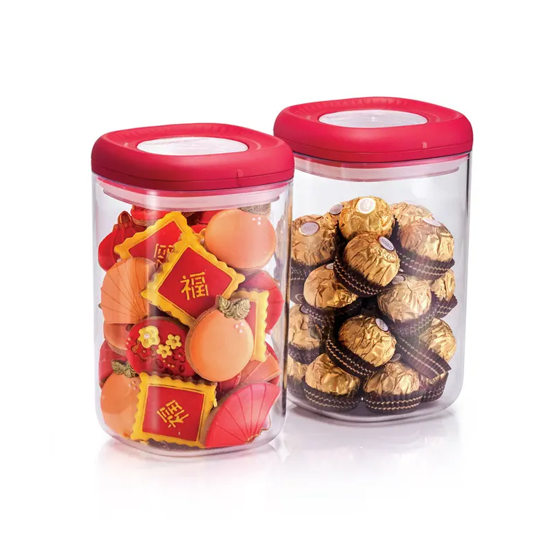 Twist N Fresh Airtight Storage Duo – 2 X 1.25L Bpa-Free Containers 1