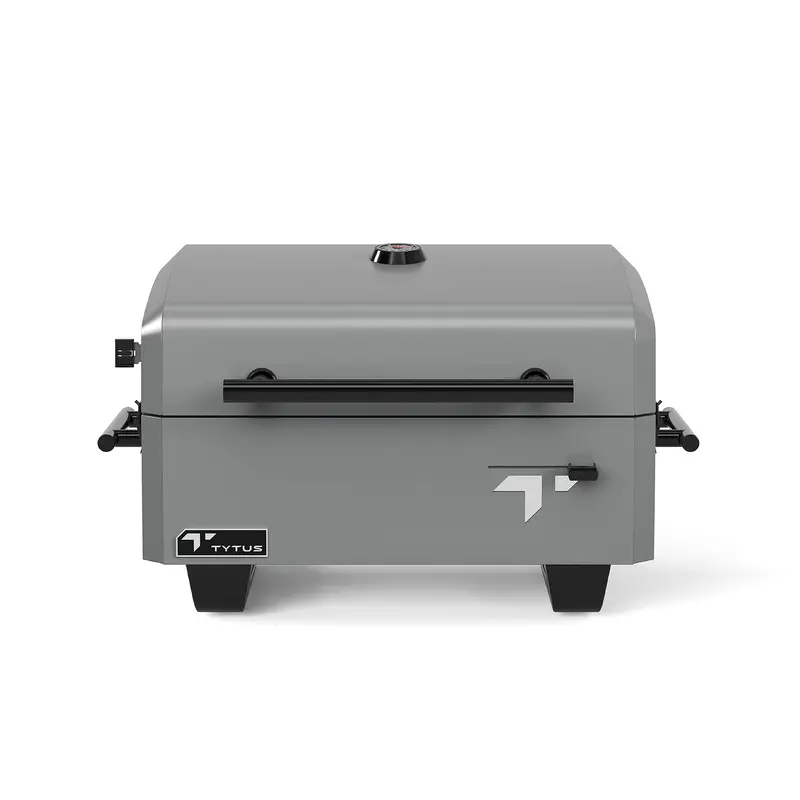 Tytus Emberwood 2-Burner Charcoal Tabletop Grill 1