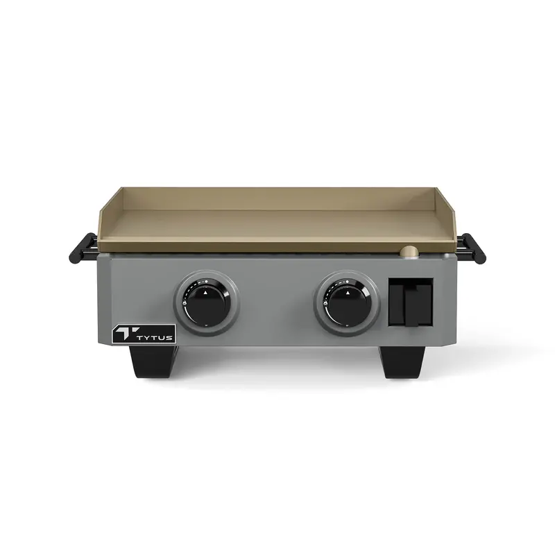 Tytus Emberwood 22-Inch 2-Burner Portable Gas Griddle 1