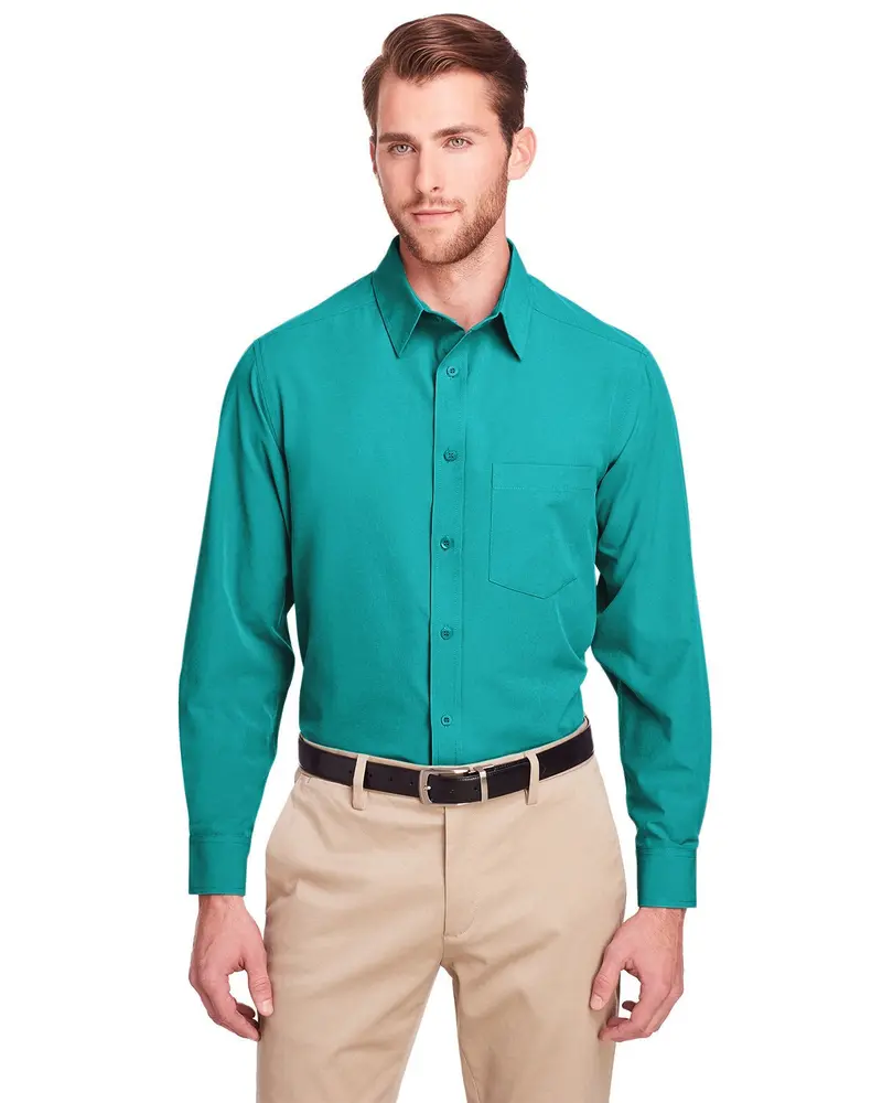 Ultraclub Uc500 Men’S Bradley Woven Performance Shirt
