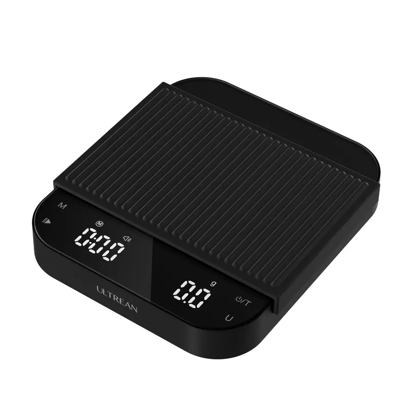 Ultrean Espresso Coffee Scale – Rechargeable, 0.1G Accuracy With Brew Timer 1