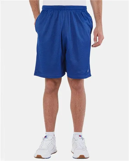 Unisex Champion 9" Mesh Shorts – Breathable Athletic Bottoms With Pockets 1