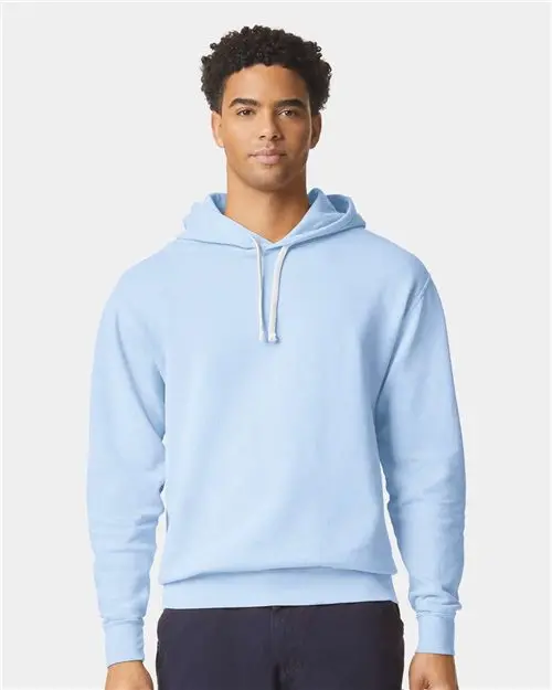 Unisex Comfort Colors Garment-Dyed Lightweight Hooded Fleece Sweatshirt 1